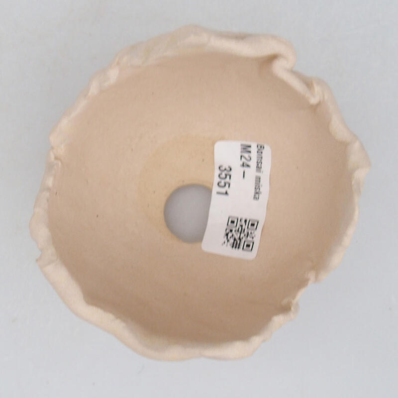 Keramisch Schelp 9 x 8,5 x 7 cm , kleur beige