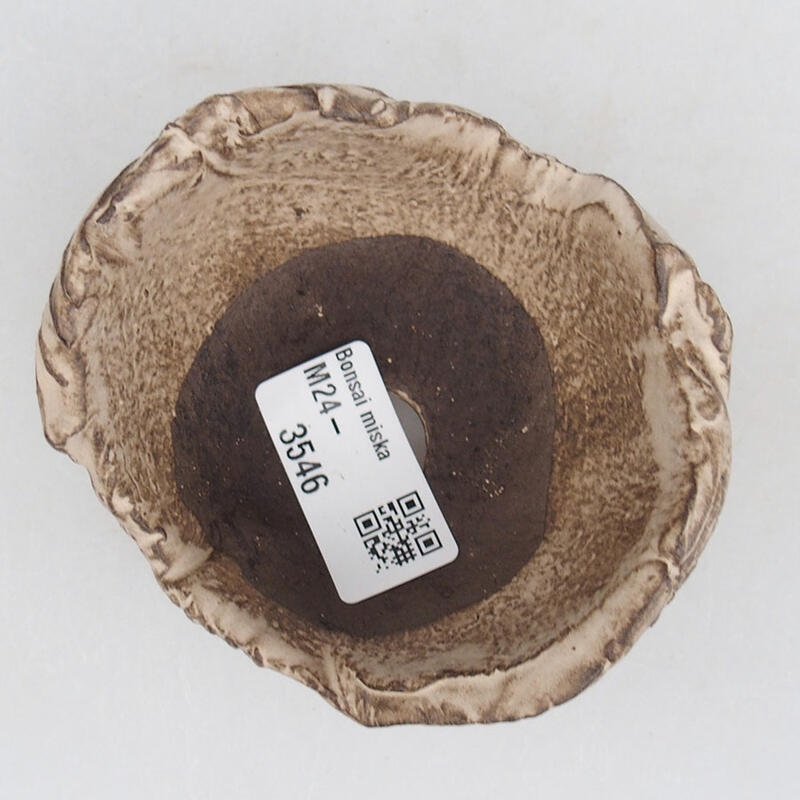 Keramisch Schelp 9 x 8 x 5,5 cm , kleur beige