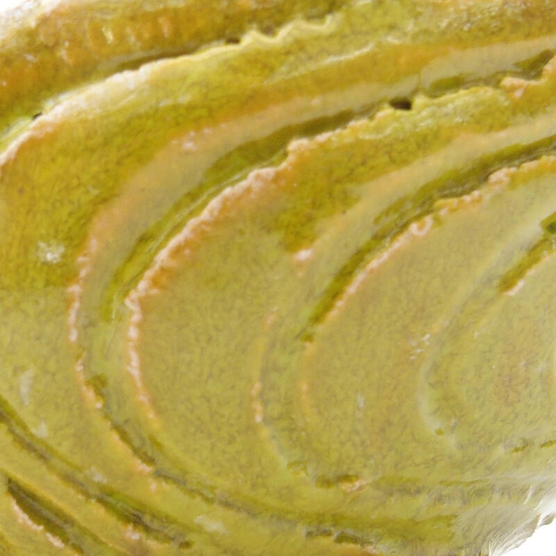 Keramische schaal 9 x 8 x 5 cm , kleur groen