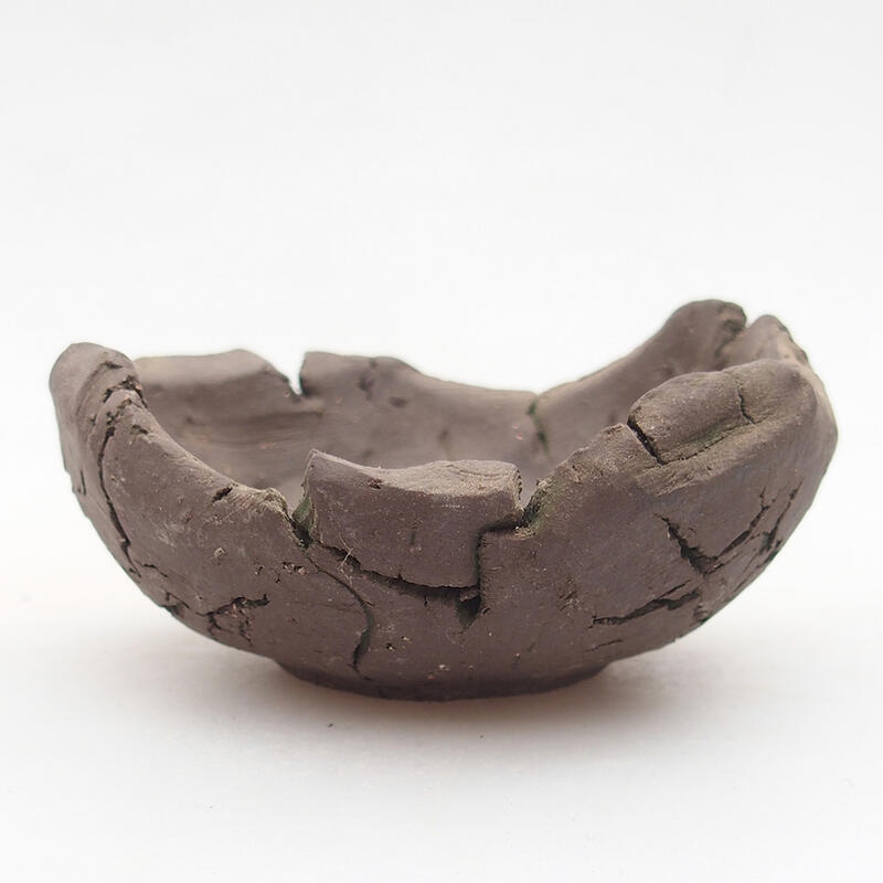 Keramische schaal 9 x 9 x 4,5 cm , kleur groen