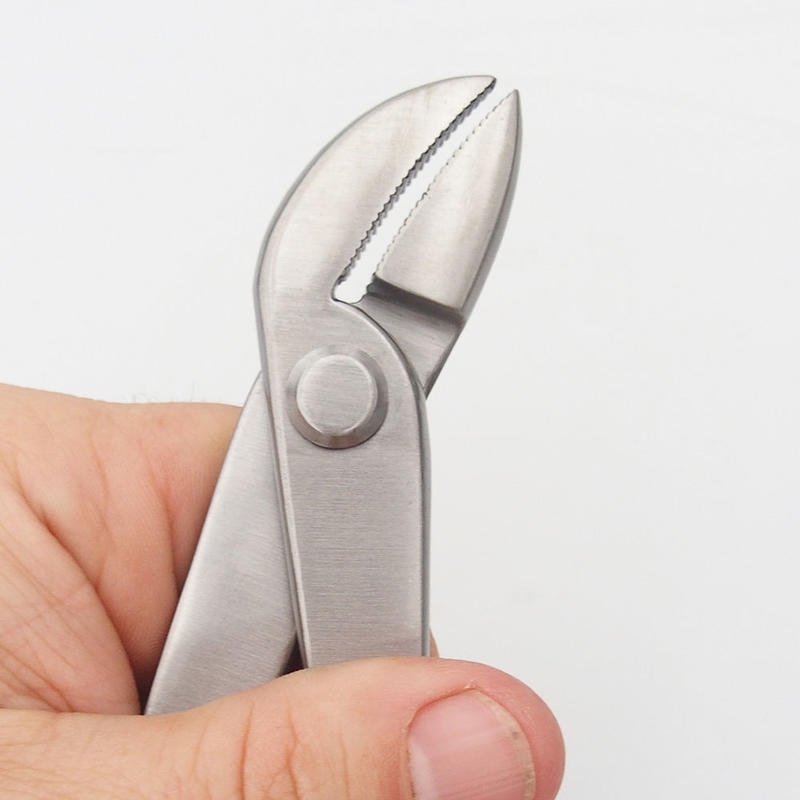 Schuine tang voor JIN 23 cm - roestvrij staal