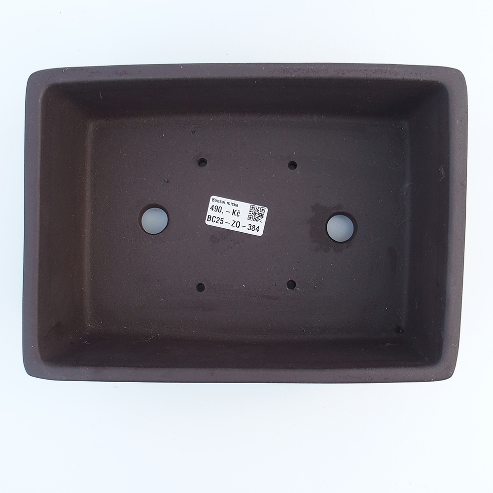 Kom 26 x 19 x 10 cm bruin