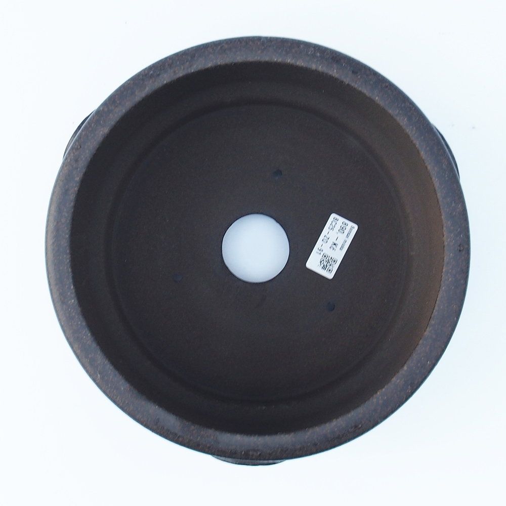 Schaal 25 x 25 x 11,5 cm bruin oker