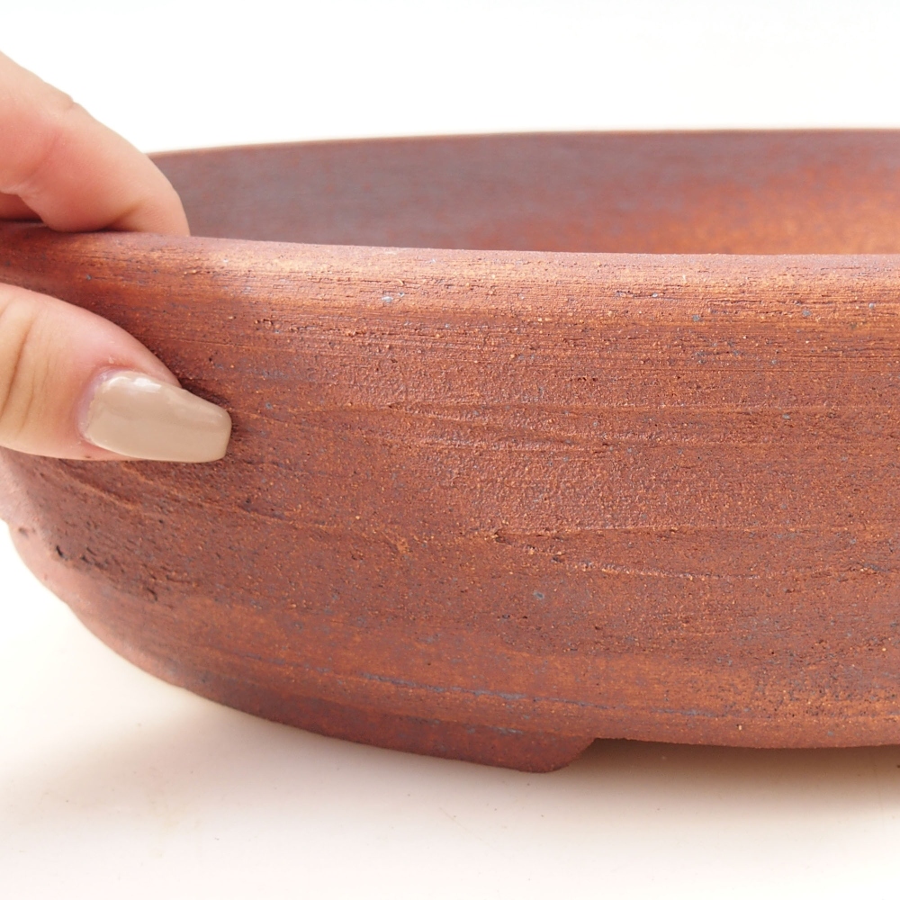 Bonsaischaal 32 x 24,5 x 7 cm , metaalkleur