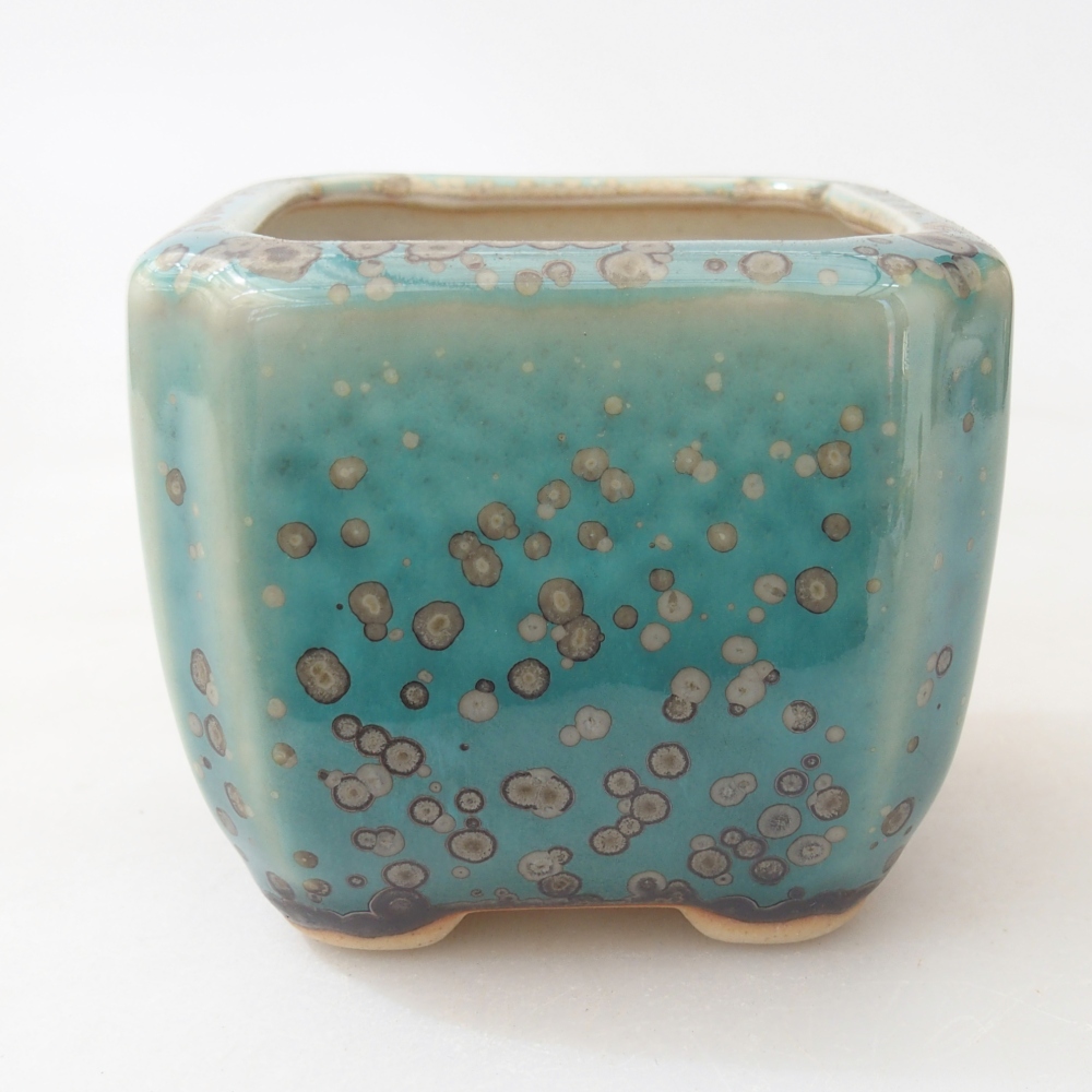 Kom 7 x 7 x 6 cm blauw