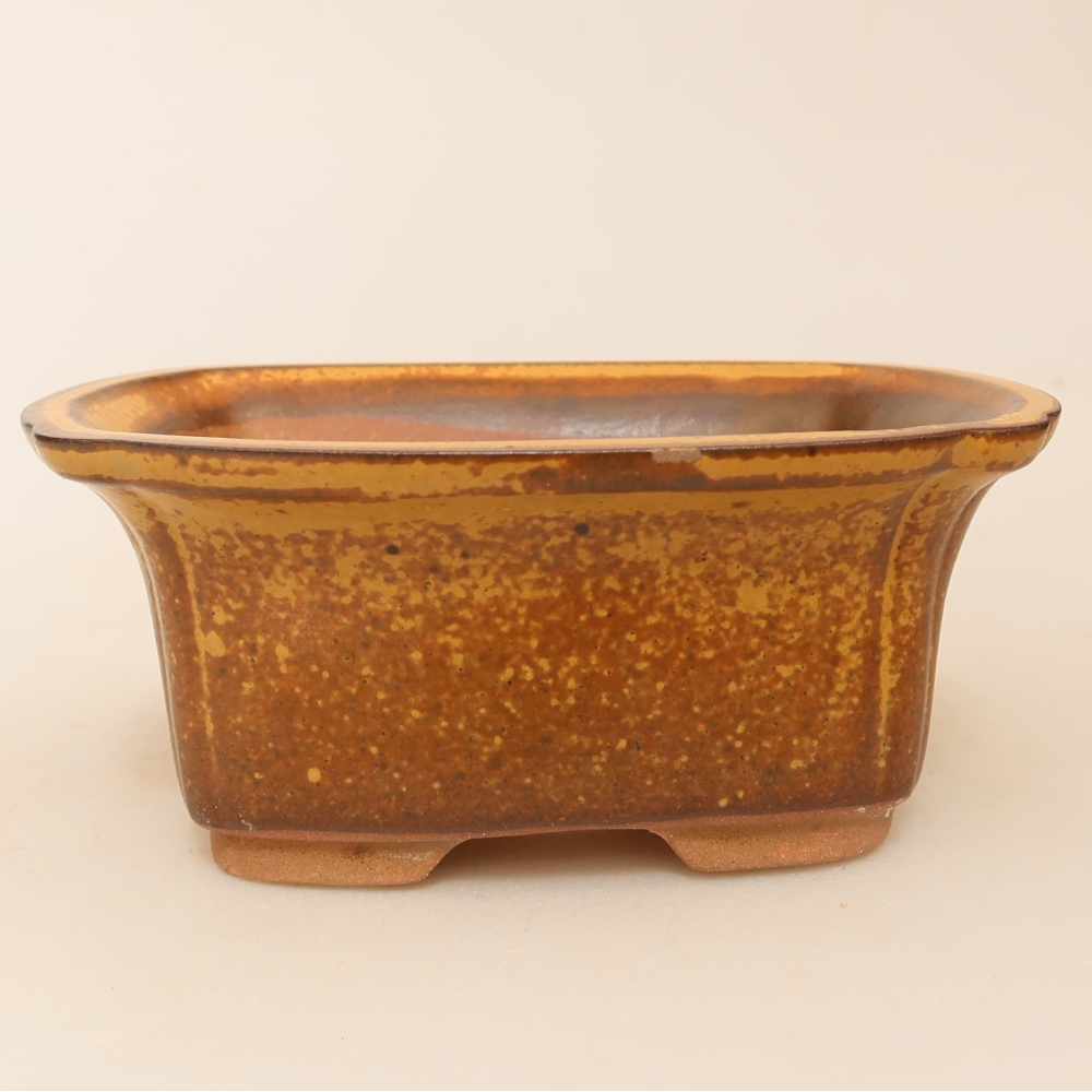 Keramische schaal  13 x 10,5 x 5,5 cm, kleur: geel