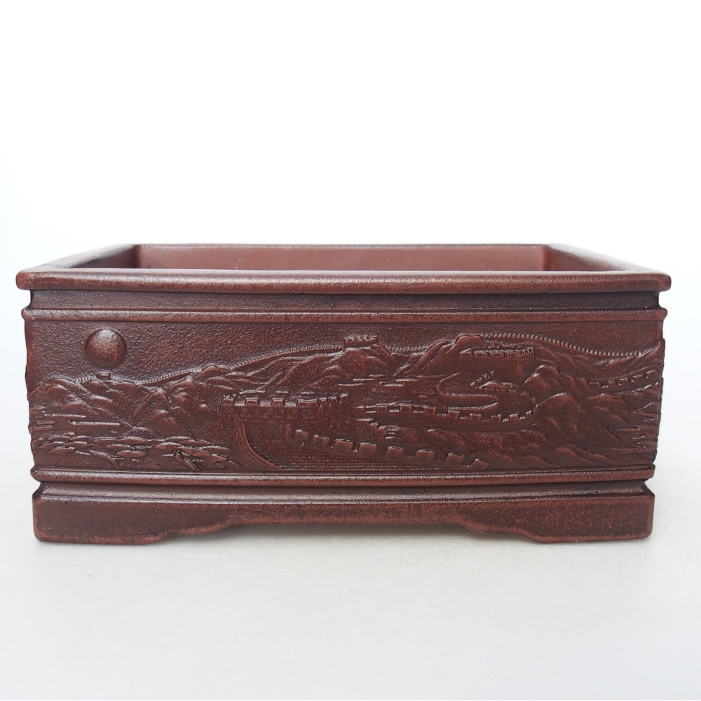 Kom 15,5 x 11,5 x 6,5 cm bruin