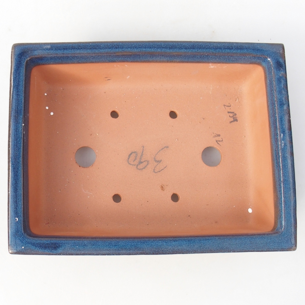 Kom 21,5 x 26,5 x 4 cm kleur blauw