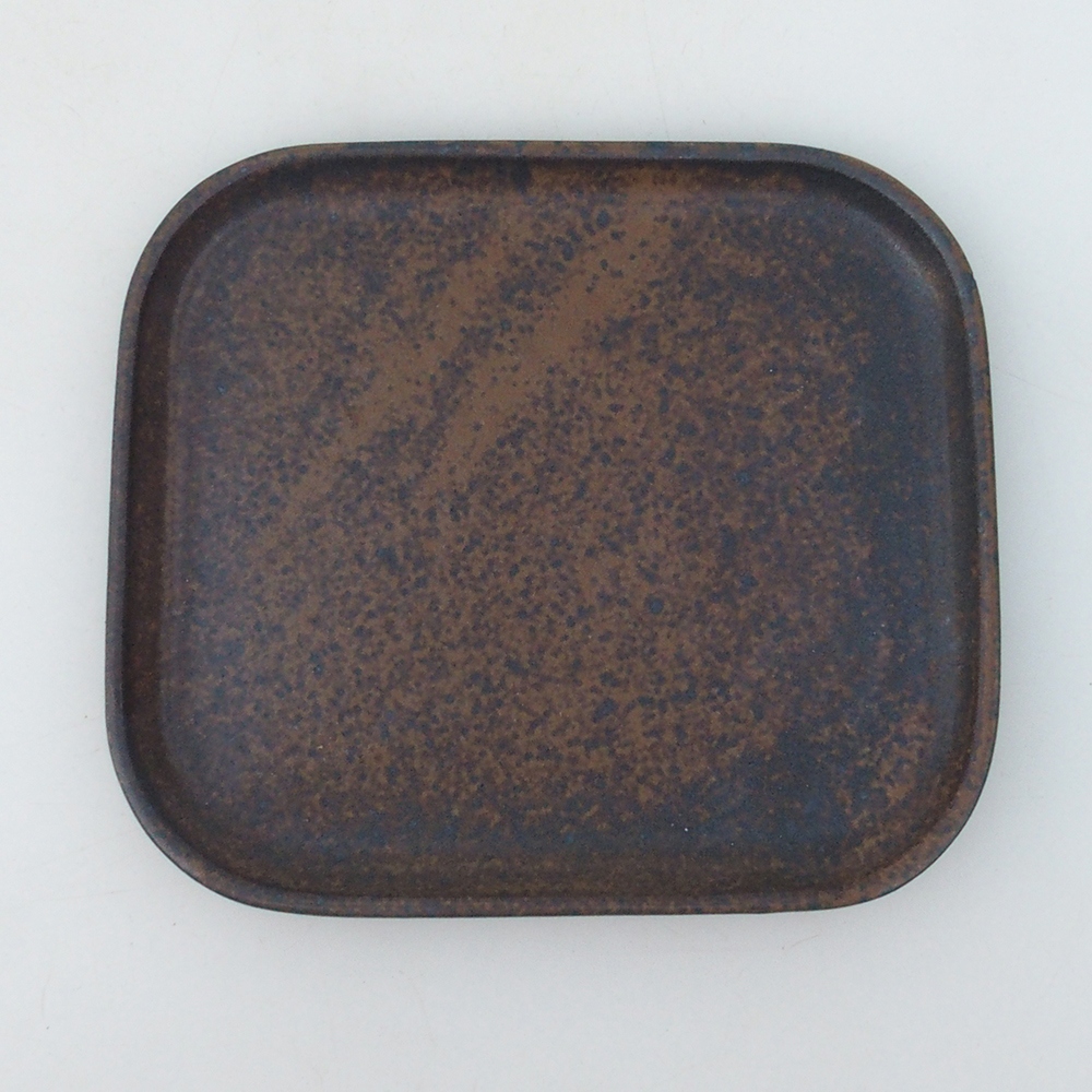 Keramische kom H37 -14,5 x 13 x 1 cm - bruin