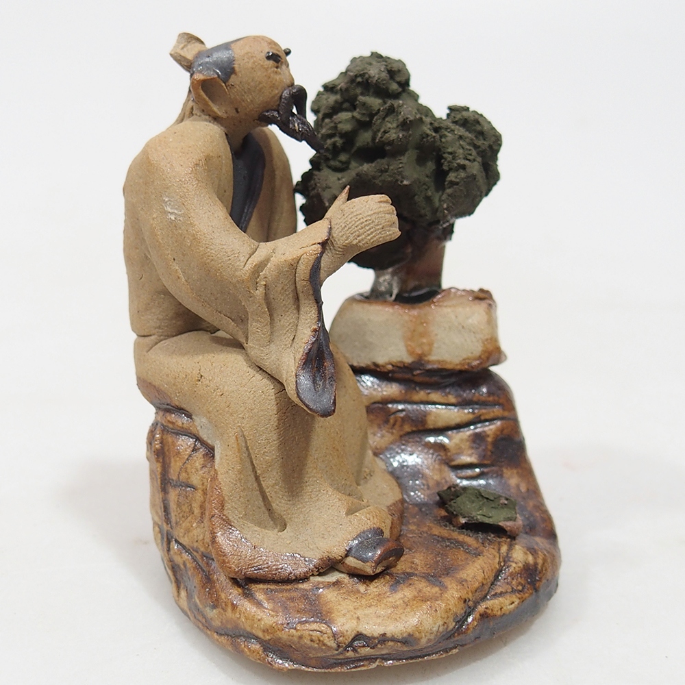 Keramisch beeldje - Bonsaiista