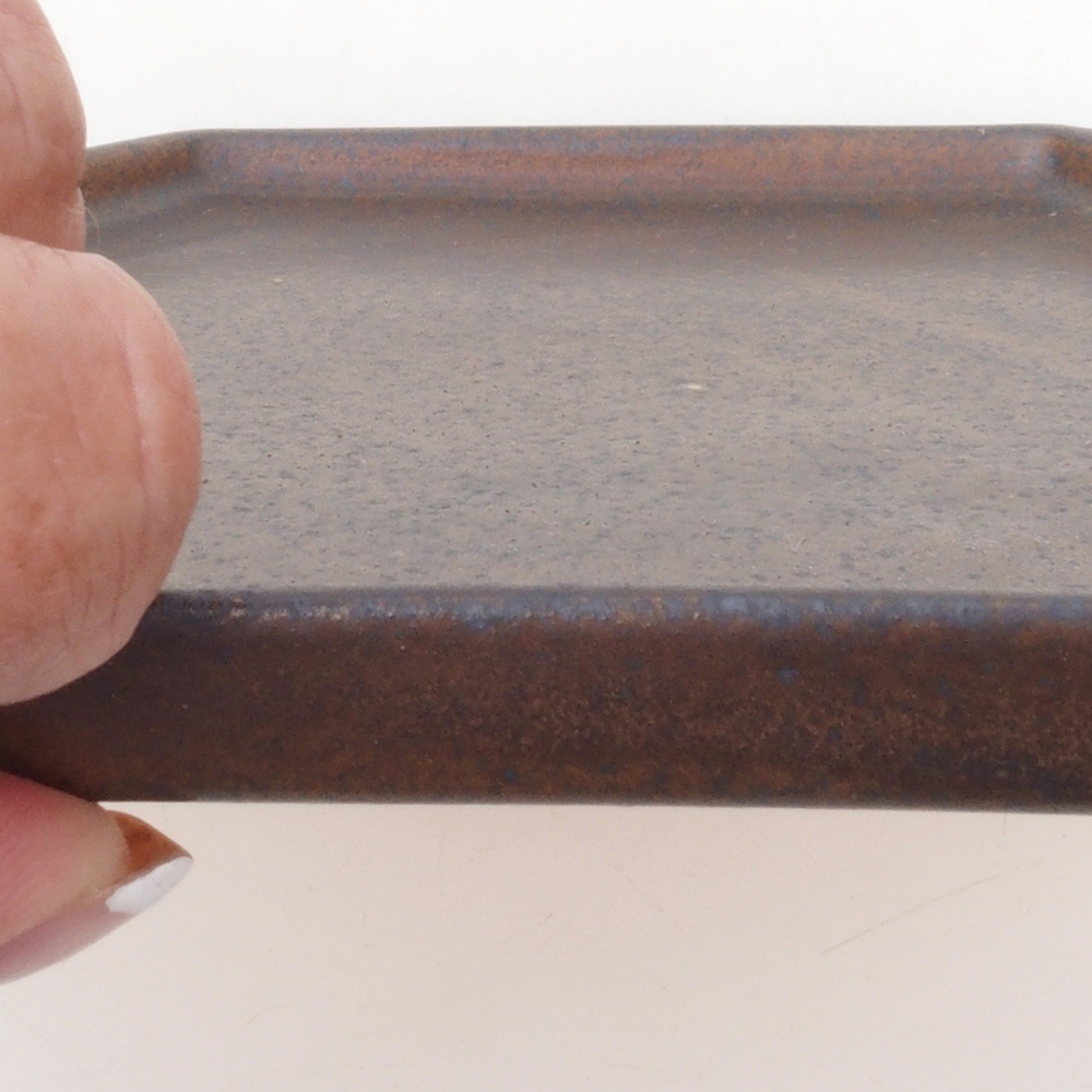 Keramische kom H53 -18,5 x 17 x 1 cm - bruin