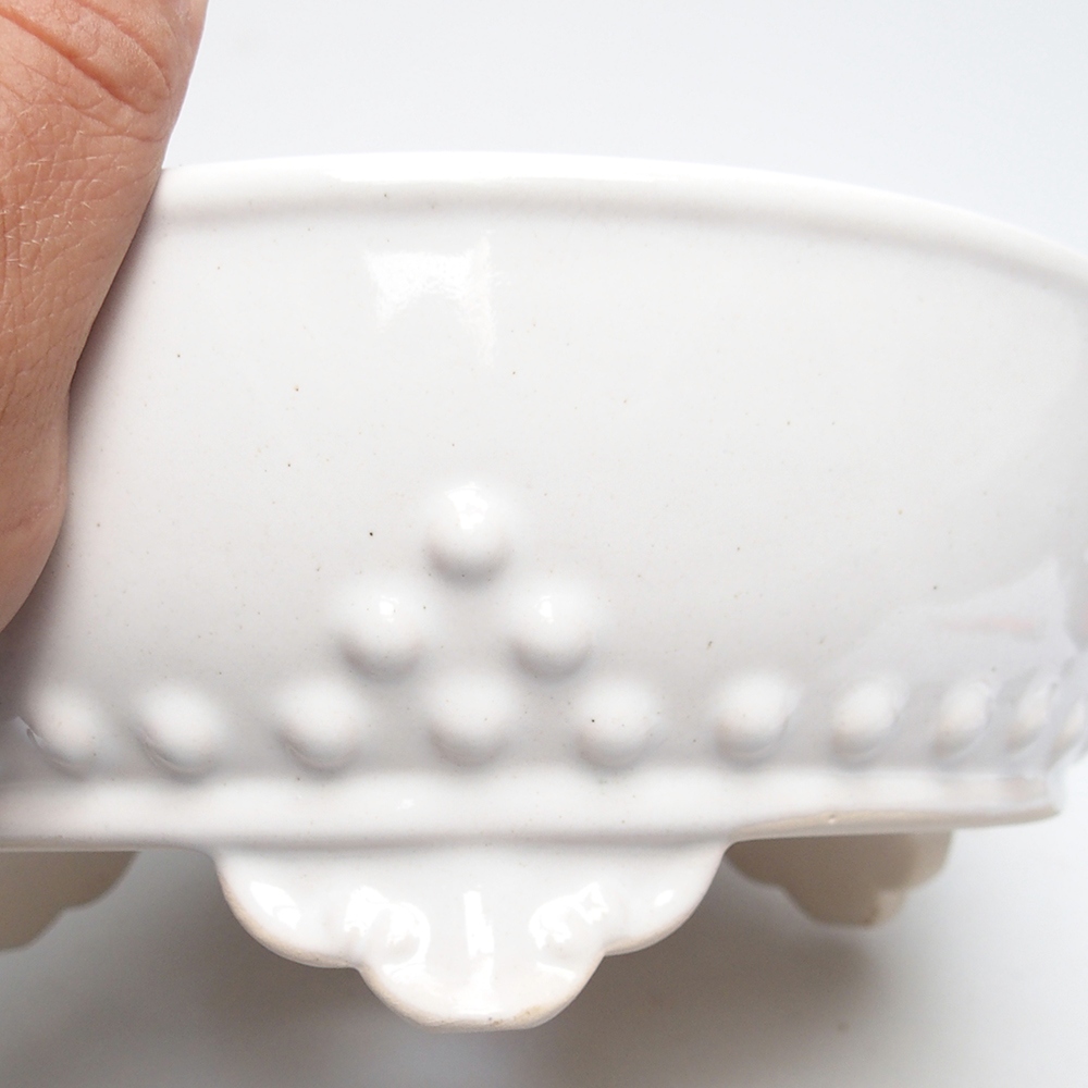 Kom 21 x 21 x 8,5 cm wit