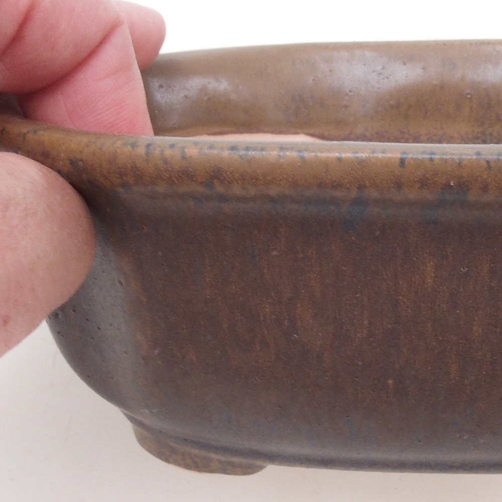 Bonsaischaal H31 - 14 x 12 x 5,5 cm - bruin