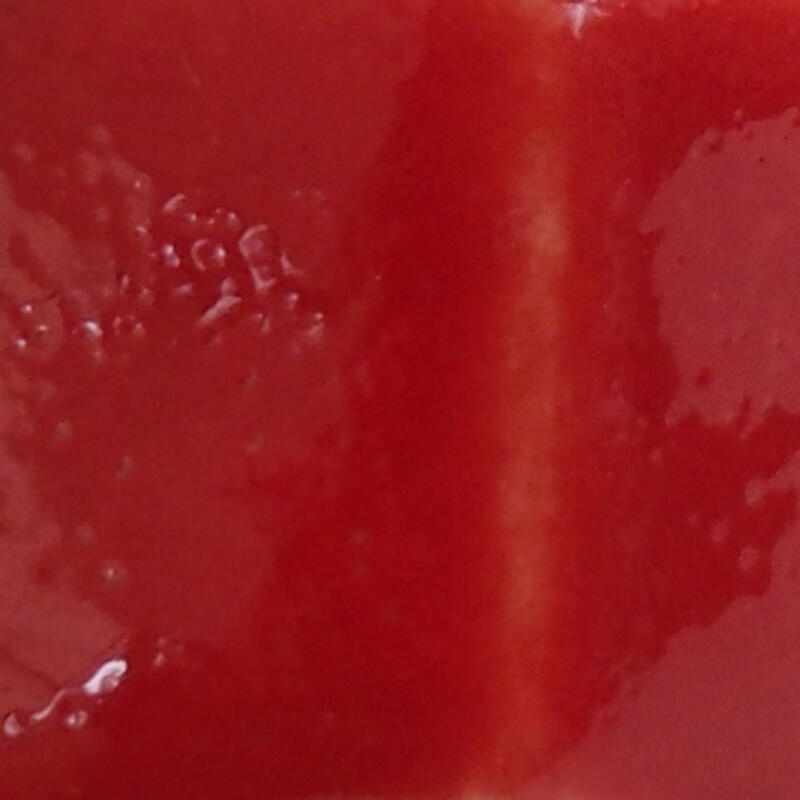 Mini bonsaischaal 2 x 2 x 1,5 cm, kleur rood