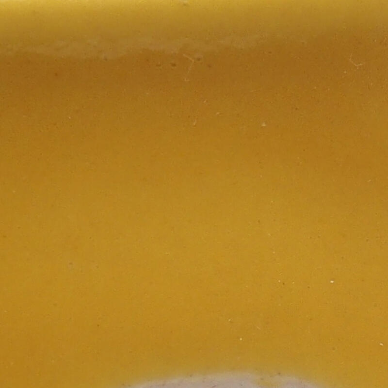 Mini bonsaischaal 3,5 x 2,5 x 2 cm, geel