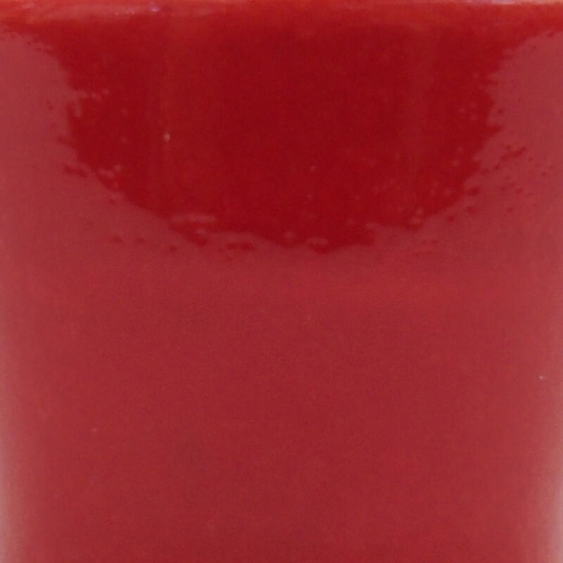 Mini bonsaischaal 3,5 x 3,5 x 2,5 cm, kleur rood