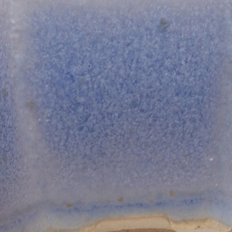 Mini bonsaischaal 3,5 x 3,5 x 2,5 cm, kleur blauw