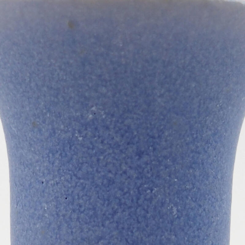 Mini bonsaischaal 3,5 x 3,5 x 3,5 cm, kleur blauw