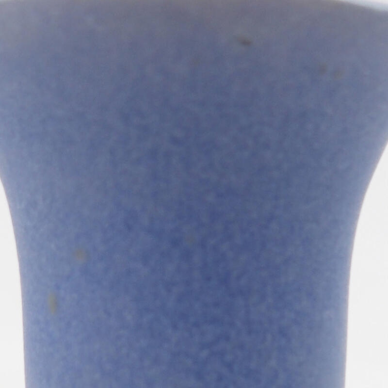 Mini bonsaischaal 3,5 x 3,5 x 3,5 cm, kleur blauw