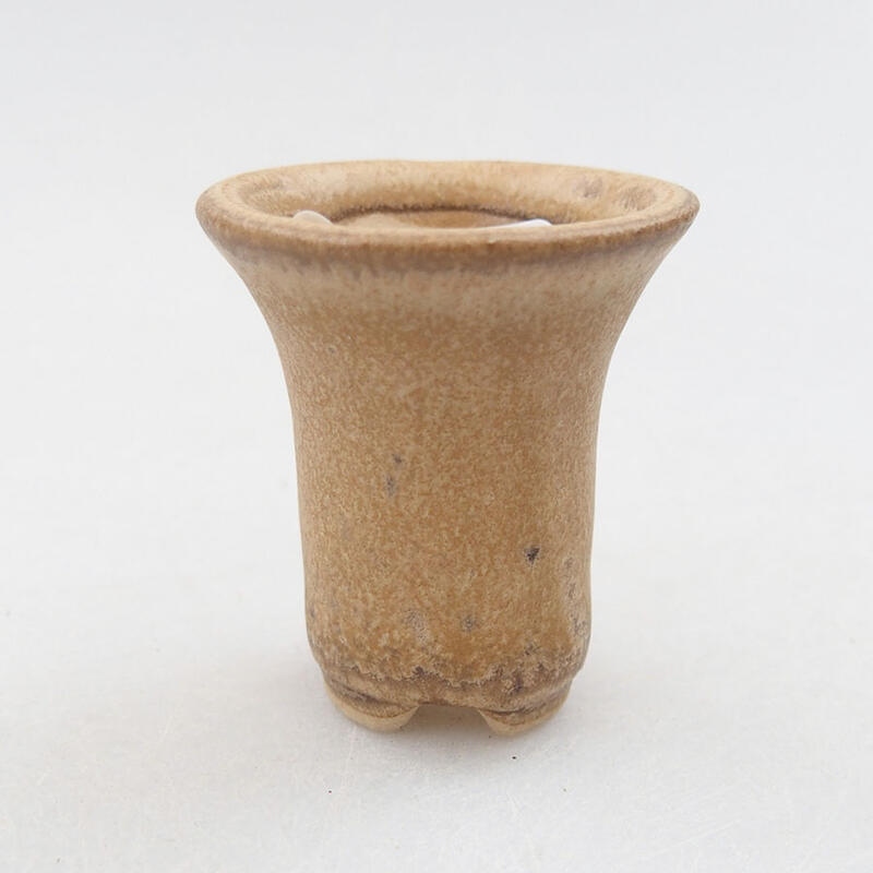 Mini bonsaischaal 3,5 x 3,5 x 4 cm, bruin