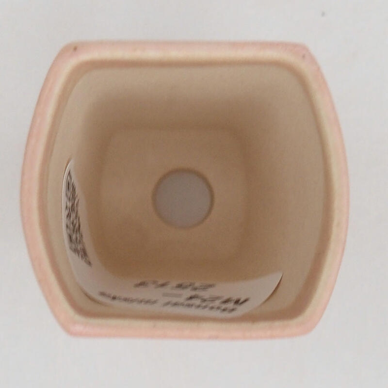 Mini bonsaischaal 3,5 x 3,5 x 5,5 cm, roze