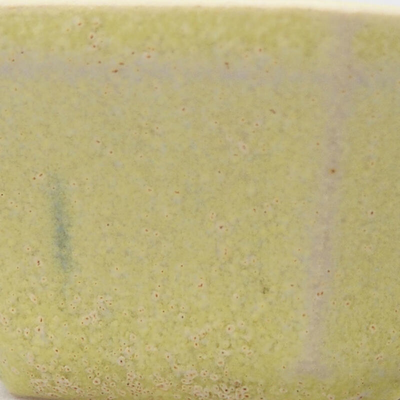 Mini bonsaischaal 3,5 x 3,5 x 5,5 cm, geel