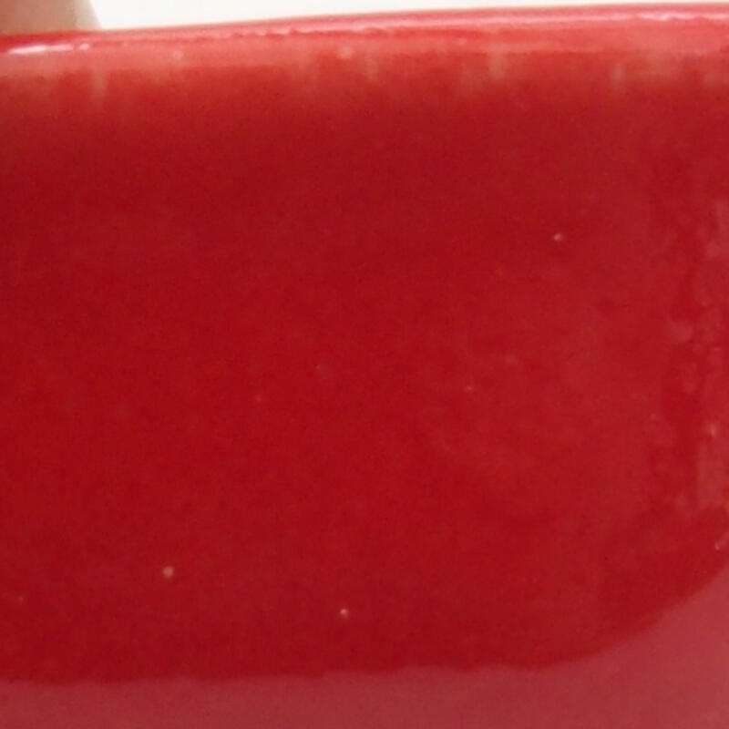 Mini bonsaischaal 3 x 2,5 x 2 cm, kleur rood