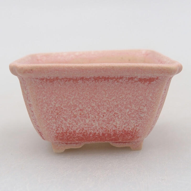 Mini bonsaischaal 4,5 x 3,5 x 2,5 cm, roze