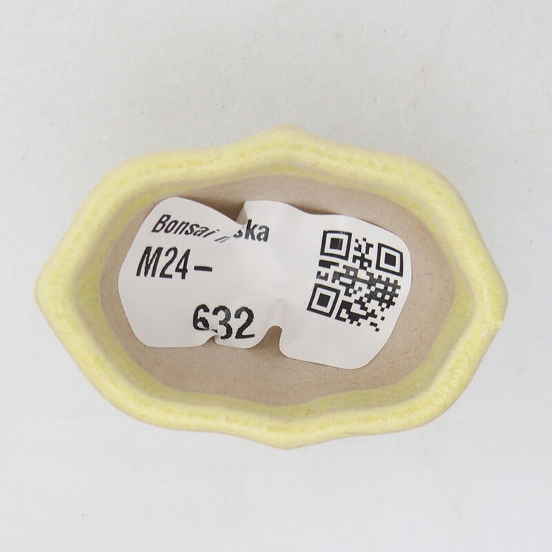 Mini bonsaischaal 4,5 x 3 x 2,5 cm, groen