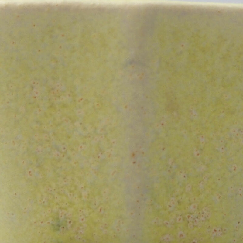 Mini bonsaischaal 4,5 x 3 x 2,5 cm, geel