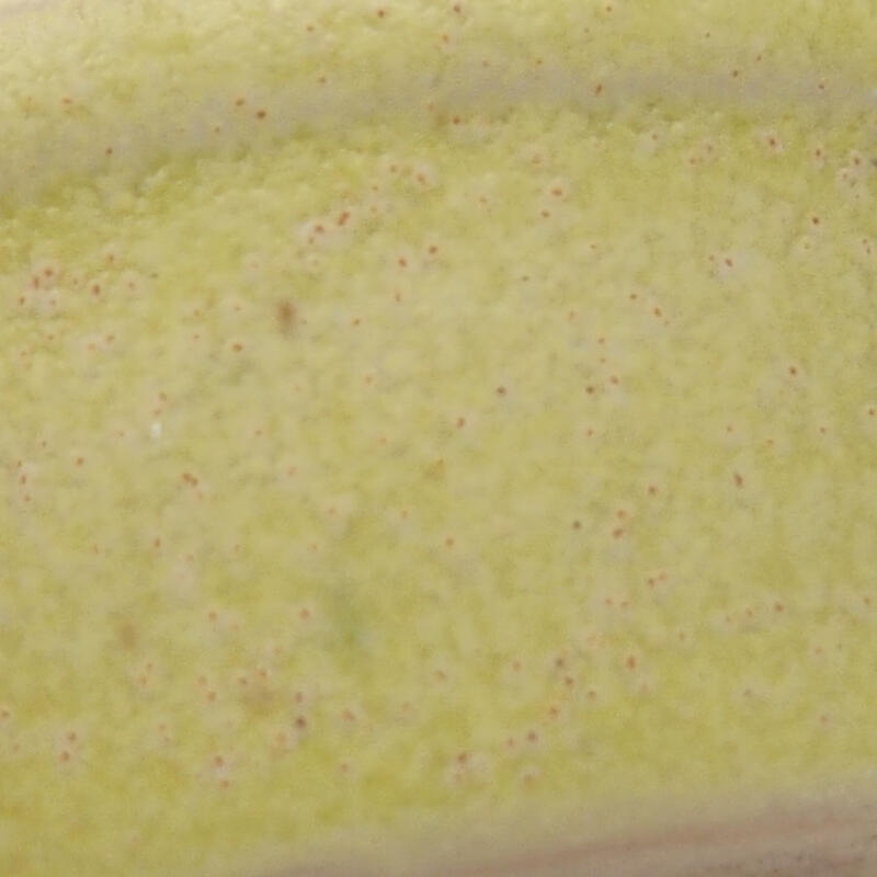 Mini bonsaischaal 4 x 4 x 2 cm, geel