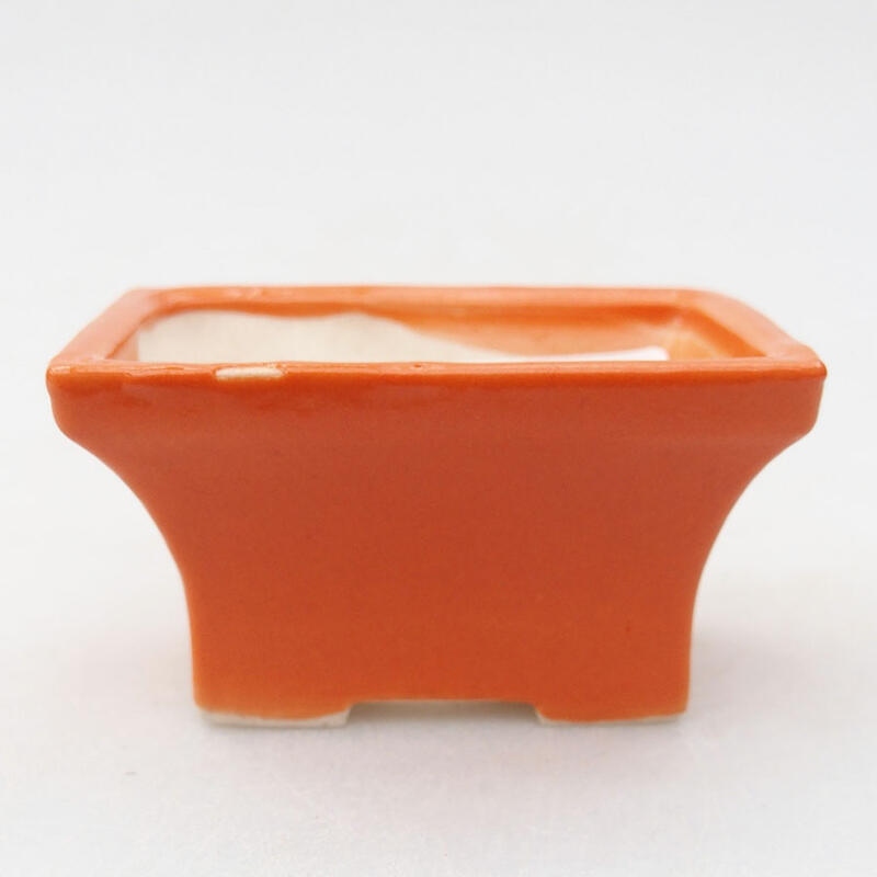 Mini bonsaischaal 5,5 x 4 x 3 cm, oranje