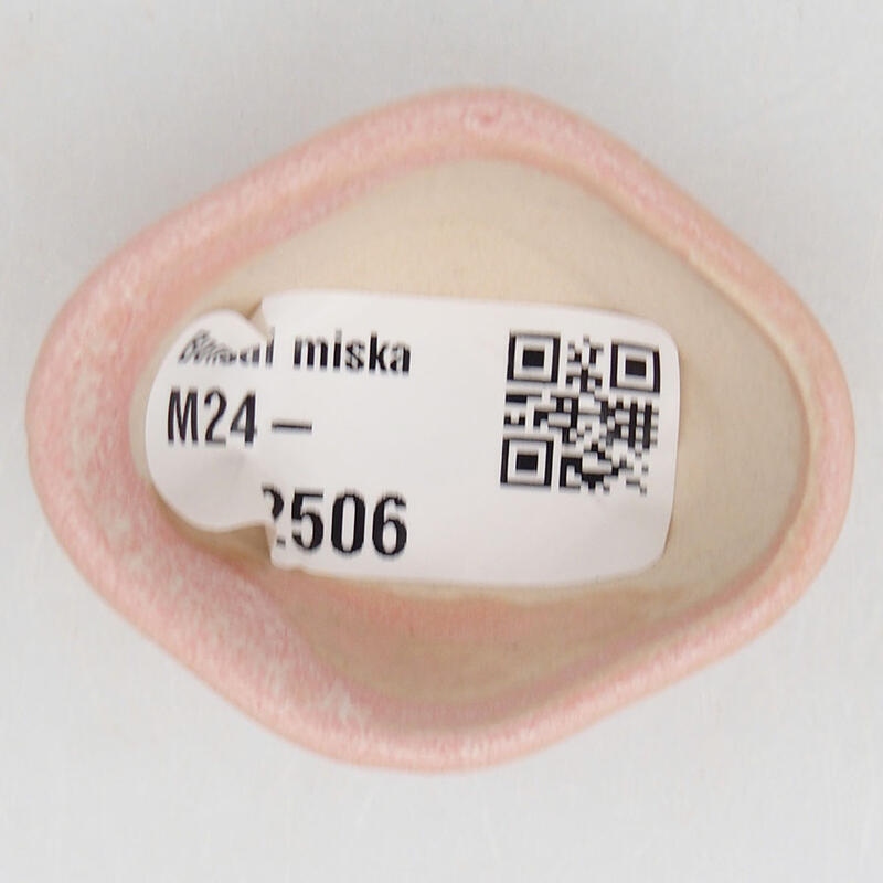 Mini bonsaischaal 5 x 4 x 2 cm, roze