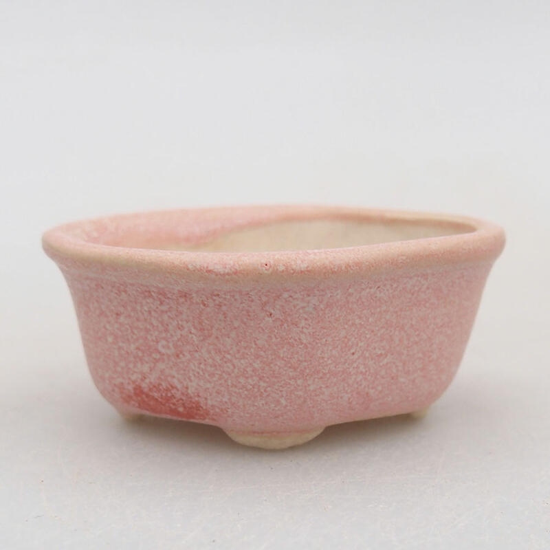 Mini bonsaischaal 5 x 4 x 2 cm, roze