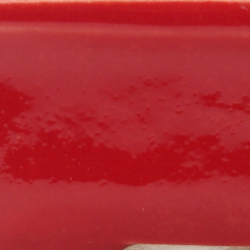 Mini bonsaischaal 6,5 x 4 x 2,5 cm, kleur rood