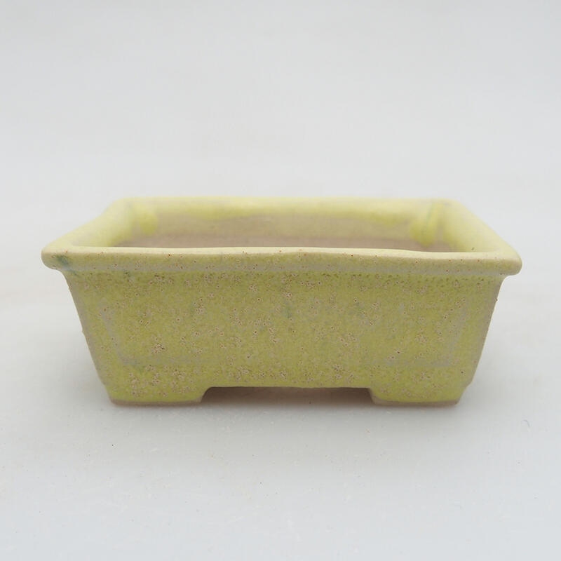 Mini bonsaischaal 6 x 5 x 2,5 cm, groen