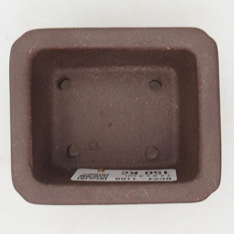 Mini bonsaischaal 7,5 x 6 x 4 cm, bruin