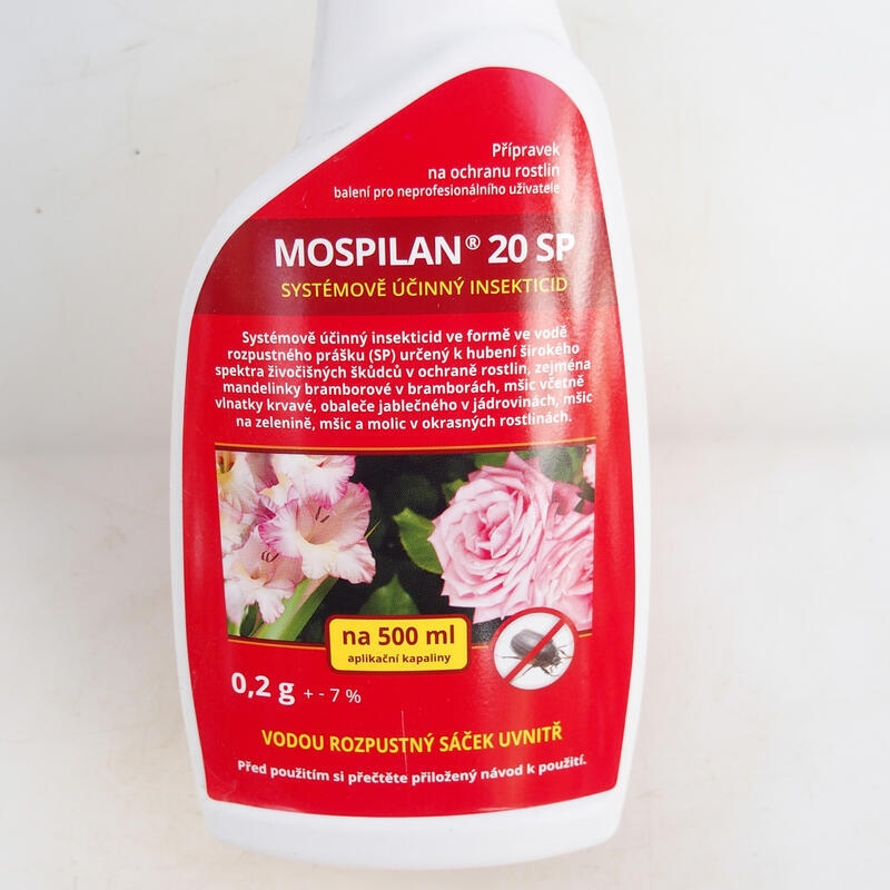 Mospilan 20SP insecticide in 0,5 liter spuitbus