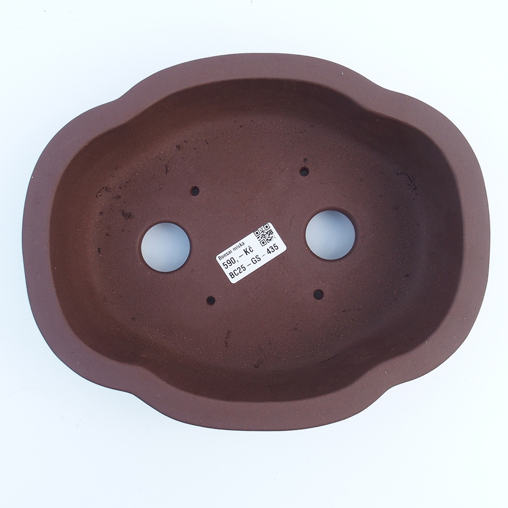 Kom 25,5 x 20,5 x 7,5 cm bruin