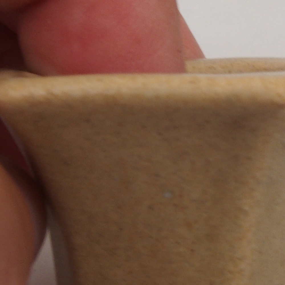 Mini bonsaischaal 4 x 3,5 x 3 cm, bruin