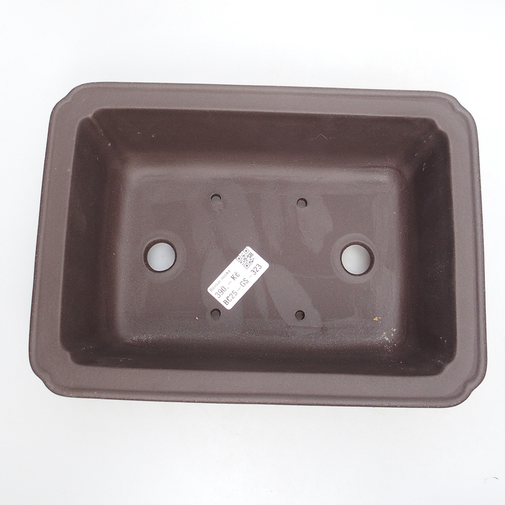 Kom 26 x 19 x 9 cm bruin