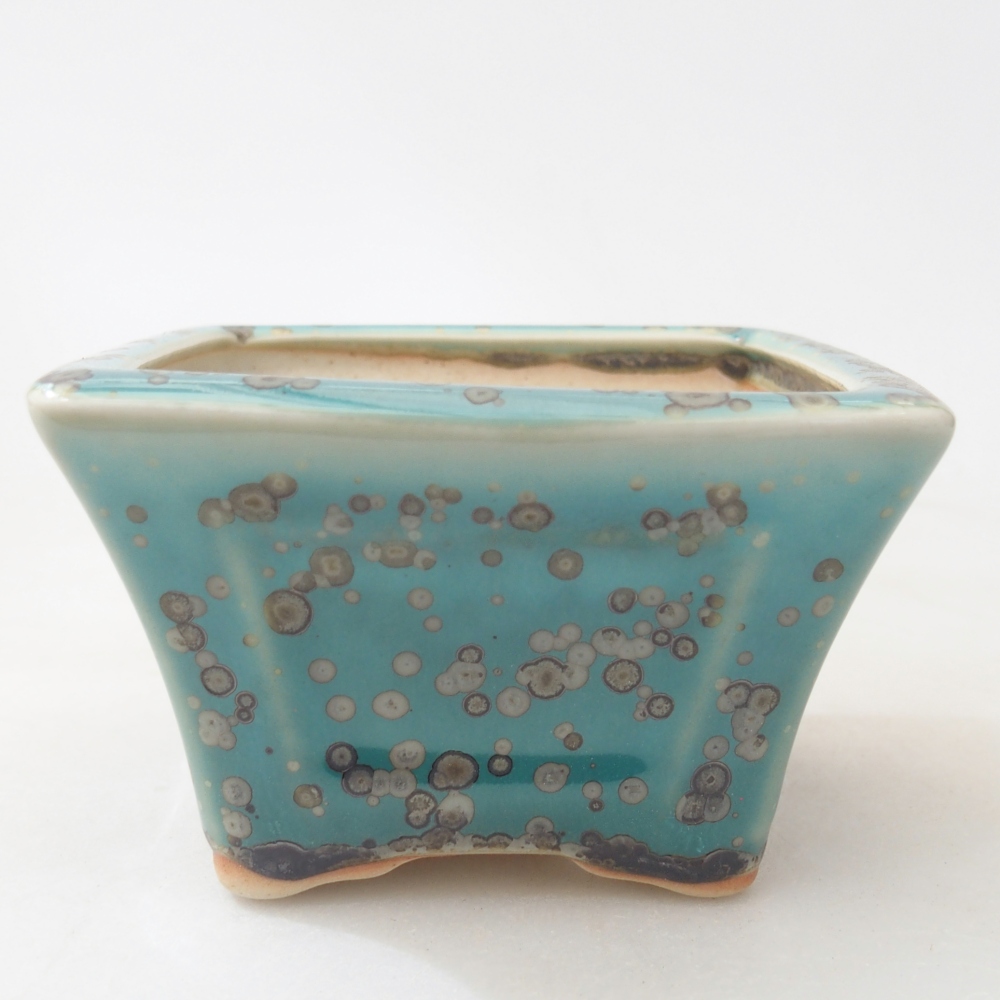 Kom 8,5 x 8,5 x 6 cm blauw