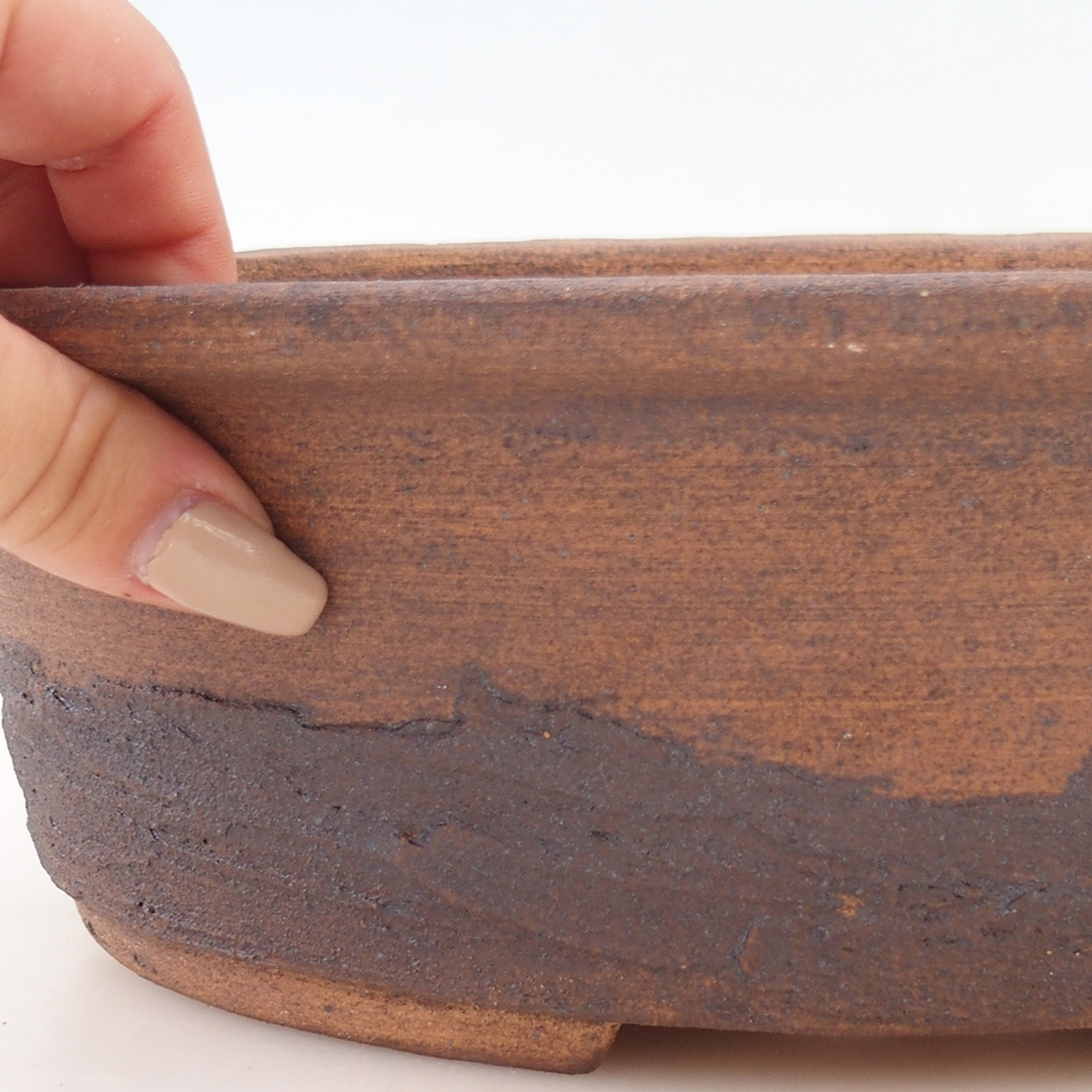 Bonsaischaal 28,5 x 22 x 8,5 cm , kleur bruin