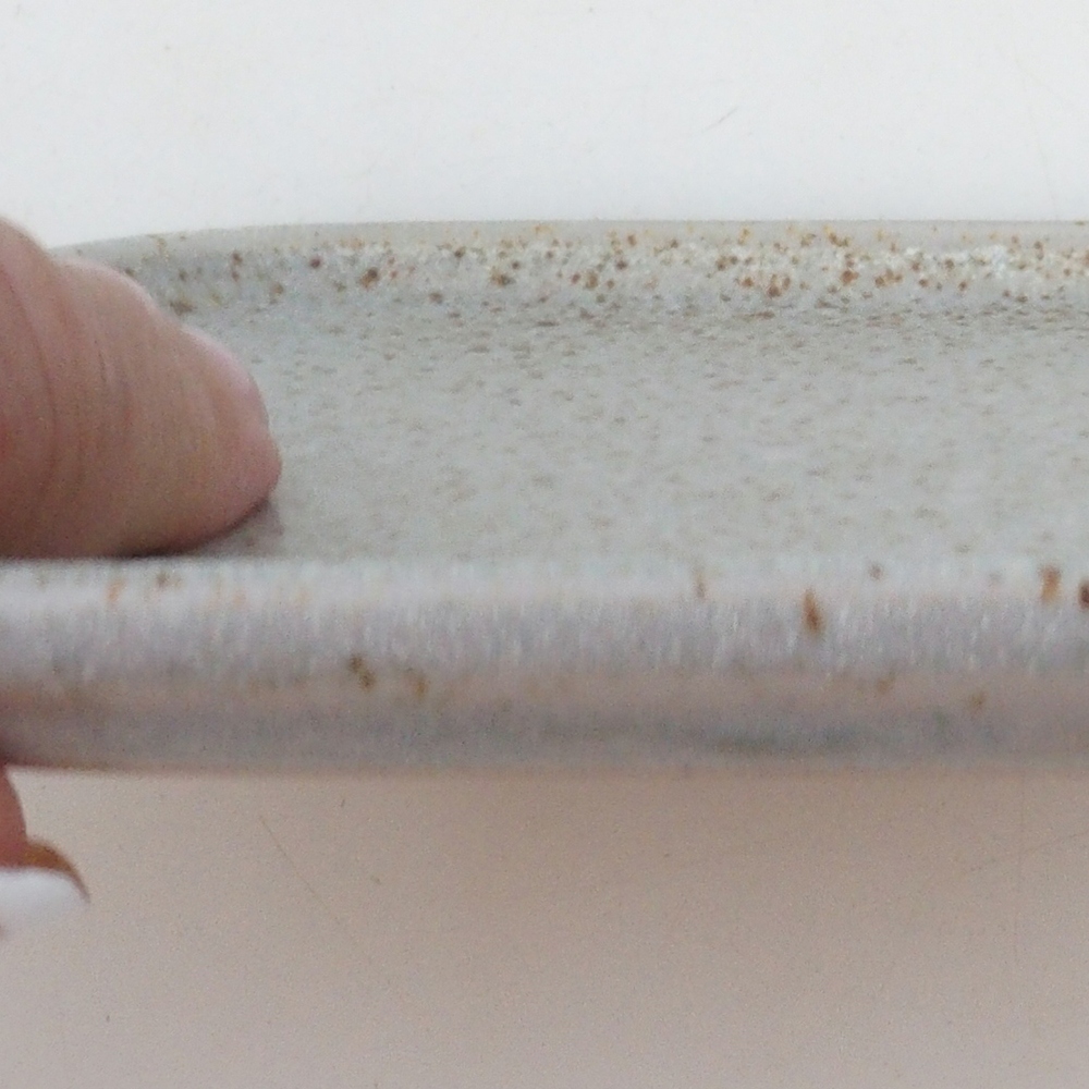 Keramische kom H38 -12 x 11 x 1 cm - beige