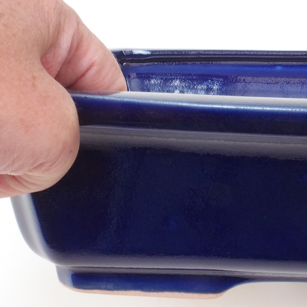 Bonsai kom H07 - 30 x 20,5 x 8 cm - blauw