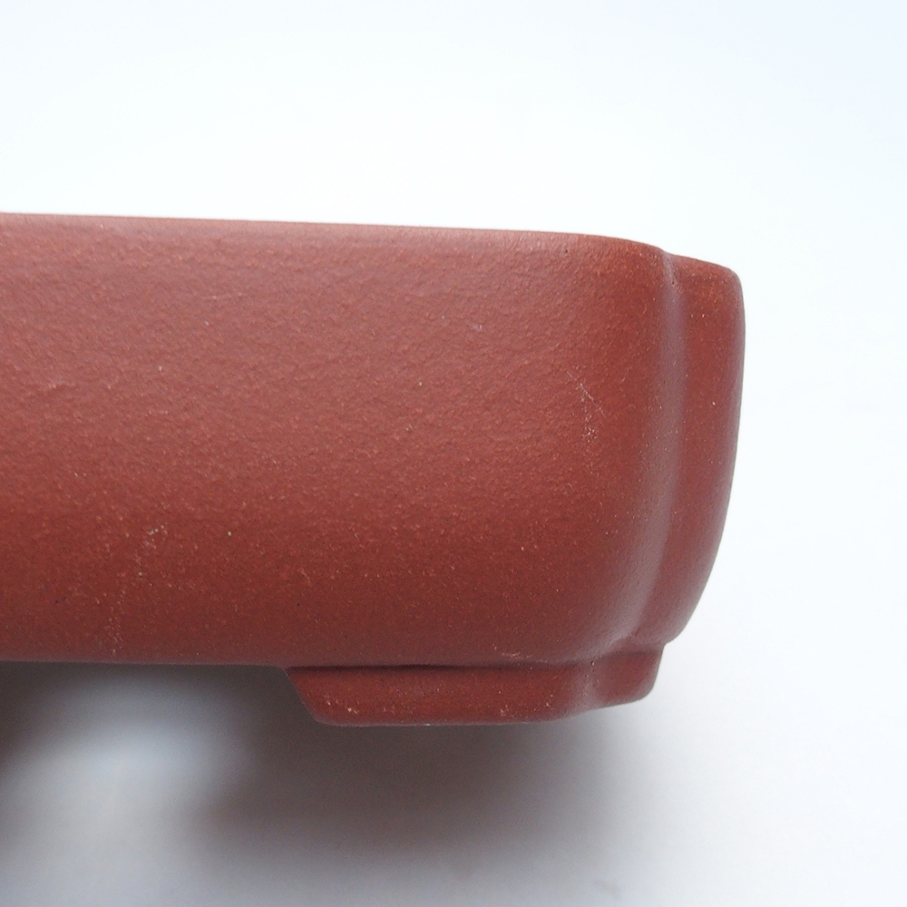 Schaal 15 x 13 x 4,5 cm baksteenkleur