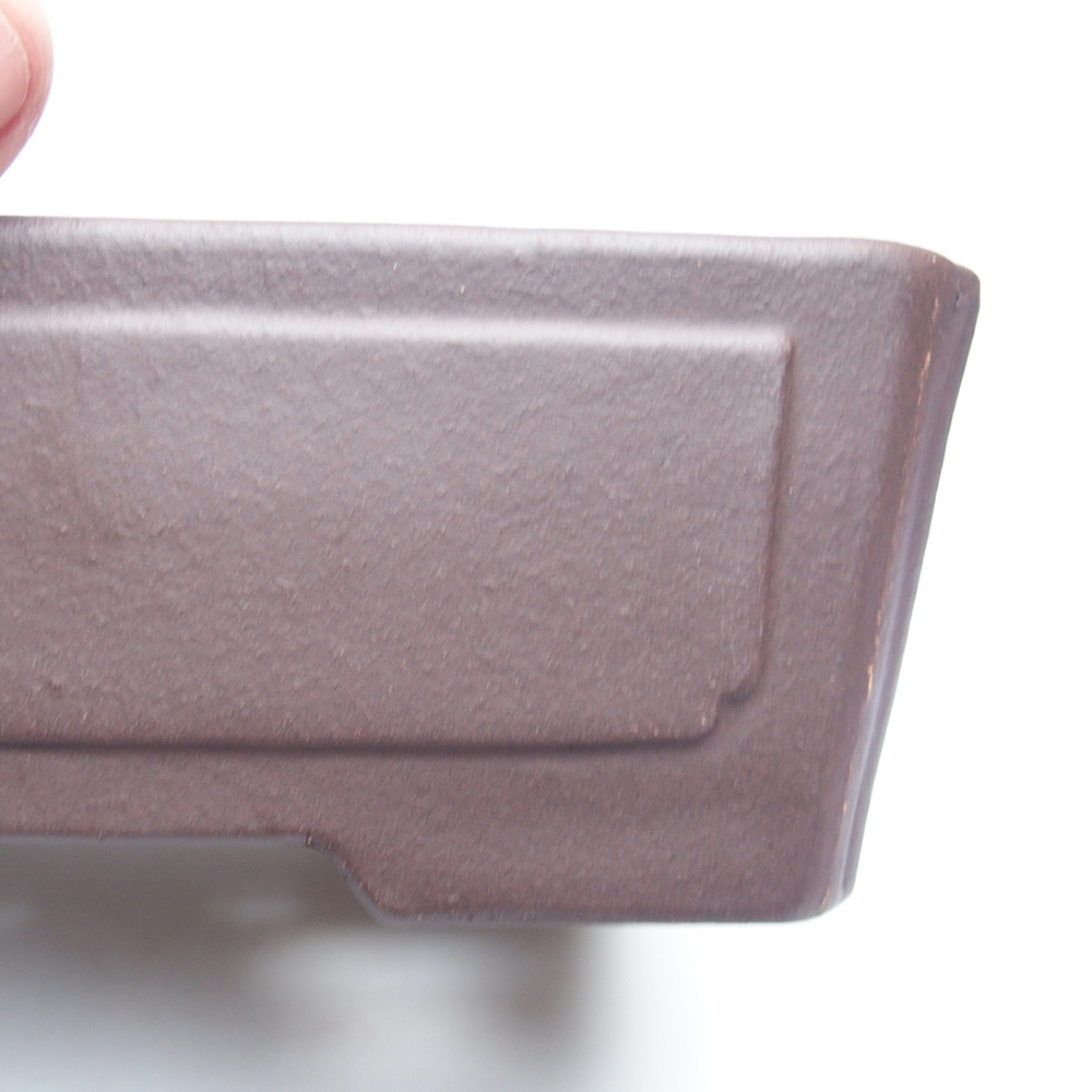 Kom 19 x 14 x 6,5 cm bruin