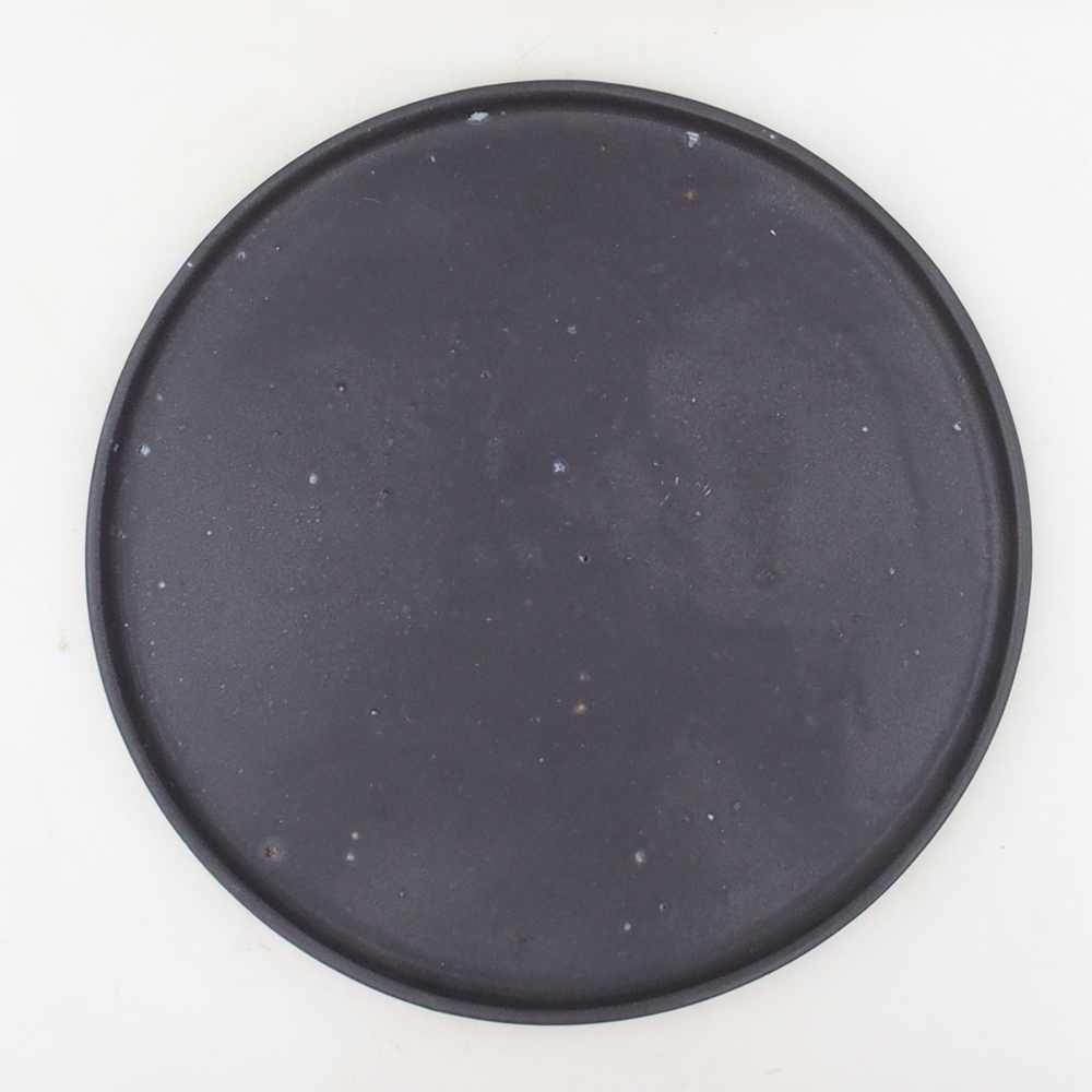Ronde Bonsai Console D7-M - 24,5 x 24,5 x 1 cm - zwart mat