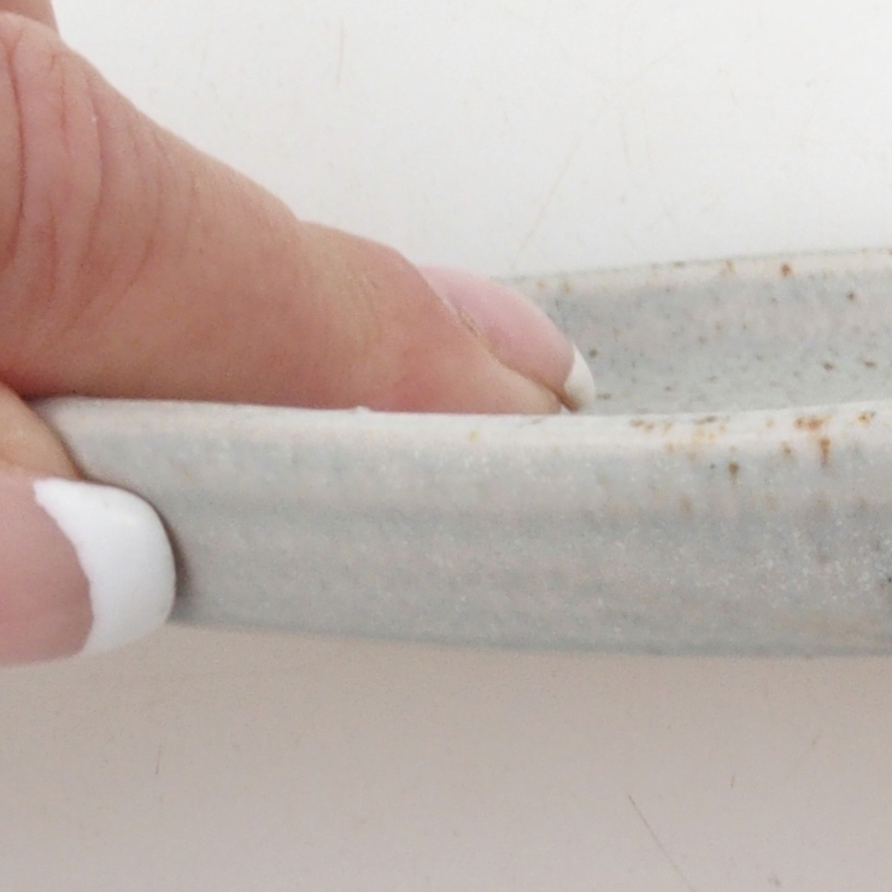 Keramische kom H05 -11 x 8,5 x 1 cm - beige