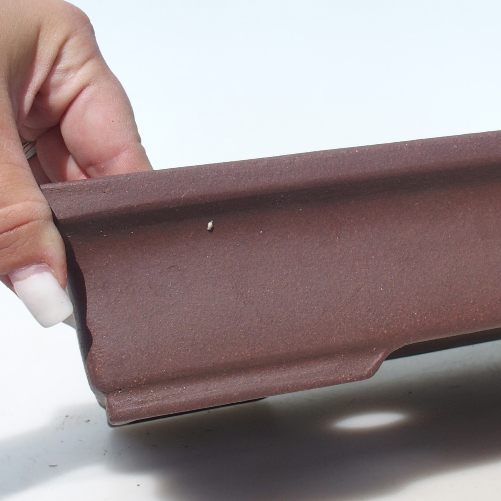 Bonsaischaal 36,5 x 24 x 6,5 cm berken bruin